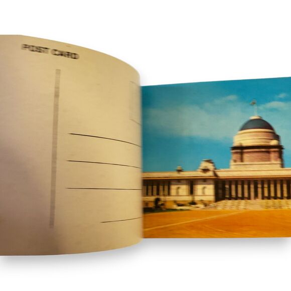 VTG Delhi India in Pictures Postcard Book Folder 20 Cards Mid-Century Souvenir - Picture 5 of 9